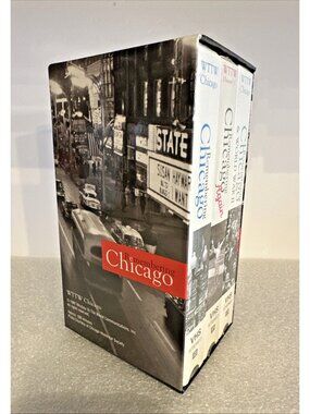 NEW SEALED Remembering Chicago VHS 3 Video Tape Box Set 1997 PBS Documentary Set